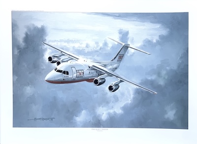 Michael Rondot Aviation Art Print