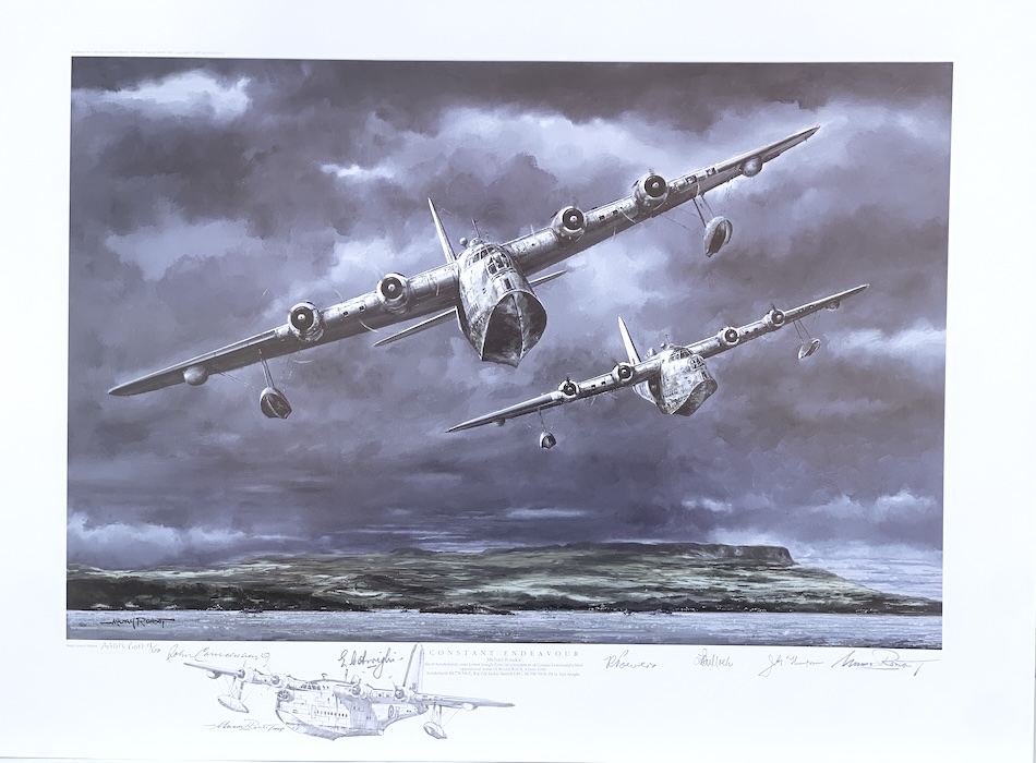 Michael Rondot Aviation Art Print